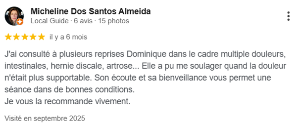 Avis sur la page Google de Magnetis'Dom