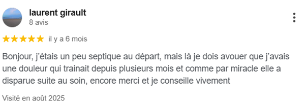 Avis sur la page Google de Magnetis'Dom