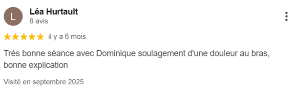 Avis sur la page Google de Magnetis'Dom