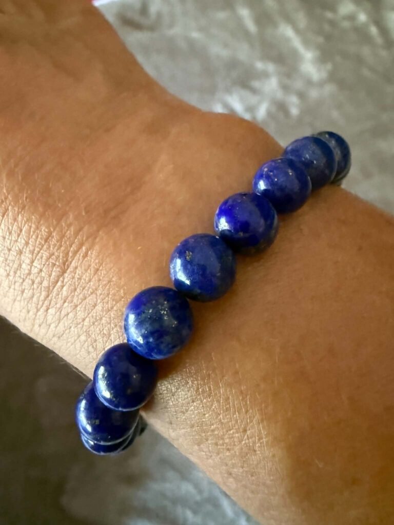 Bracelet en lapis lazuli