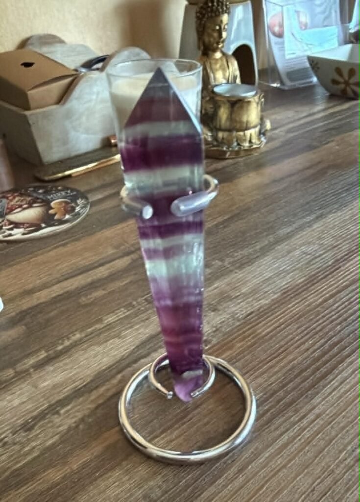Accueil Cristal en fluorine